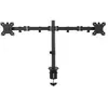 Best Price Square Vision Support De Bras Pour Double Moniteur Max Vfm-dpd2b 13-27´´ 8kg