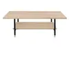 Table Basse - PARIS PRIX - Jugend - Bois - Rectangulaire - Beige