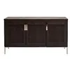 Paris Prix Buffet Design 3 Portes "Pimlico" 150cm Charbon