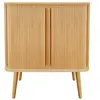 GENERIQUE Buffet 2 Portes Design Rove 95cm Chêne