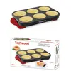 Techwood Crêpière INOX pour Mini crêpes + Pancakes anti-adhésif 6 ...