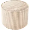 Wigiwama Pouf Brown Sugar velours côtelé