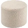Wigiwama Pouf Biscuit molletonné