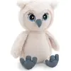 Jouets orange peluche hibou 25 cm - Hibou Lisa