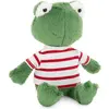 Jouets orange grenouille en peluche 18 cm - Ozzy la grenouille
