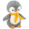 Jouets orange peluche pingouin 18 cm - Milo le pingouin