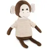Jouets orange peluche singe 18 cm - Charlie le singe