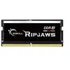 G.Skill Mémoire RAM Ripjaws F5-5200S3838A16GX1-RS 16Go DDR5 5200MHz CL38 Noir