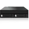 Rack ICY DOCK MB994IKO-3SB aluminium noir ventilateur 2,5" ODD 5,25