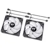 Thermaltake Tt Ct140 Argb Sync Pc Cooling Fan 2 Pack Cl-f150-pl14sw-a