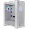 Thermaltake Boîtier Pc - - Cte T500 Tg Argb Snow (Blanc) - Grande Tour - Format E-Atx