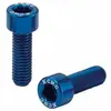 Pièces Porte Gourdes - KCNC - Bottle Cage Bolts - 5 x 15 mm - Bleu