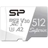 Carte Mémoire + Adaptateur - Silicon Power - Superior microSDXC 512Go ...
