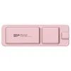 SSD Externe - Silicon Power - PX10 1To - Rose - USB 3.2 Gen 2 et USB-C...
