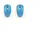 Genius DX-110 Souris Optique 1000 DPI Bleu