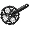 Pédalier SunRace FCM914 44/32 / 22T 175mm Noir