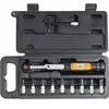 Super B Clé Dynamométrique 2-15Nm avec Douilles 3-10mm et Embouts Torx T25/30/40