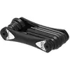 Multi-outils LEZYNE RAP II-12 - Noir - Outils HEX et TORX - 125 g