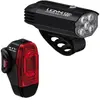 Lezyne Ensemble De Lumières Fusion Drive 500 Plus / Htv Drive Pro Plus