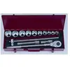 Force Coffret douilles et acessoires poids lourds 3/4 6 pans 22 a 50