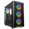 Tour ATX Montech XR WOOD (B) Noir Midi-Tour 4x120mm RGB Fenêtre latéra...