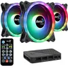 Aerocool Duo 12 Pro Boitier PC Ventilateur 12 cm Noir 3 pièce(s)