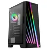 Aerocool Boîtier ATX semi-tour MIRAGEBK Noir Illumination RGB TU