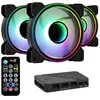 Aerocool Mirage 12 ARGB Pro - Kit de ventilateur d'armoire de système - 120 mm