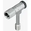 Adaptateur de valve Schrader Topeak Pressure-Rite gris
