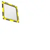 Silverstone sst-ff124by filtre pour refroidisseur noir jaune