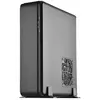 SilverStone SST-FTZ01B-E - Fortress Boîtier PC Gamer haut de gamme Mini-ITX, PSU ATX optionnel, noir