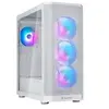 SilverStone Fara 514x (weiß, Tempered Glass)