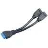 Akasa Adaptateur USB 3.0 Interne - AK-CBUB09-15BK - 15 cm
