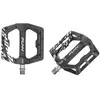 Pédale FUNNDAMENTAL en Aluminium Noir avec Système GRS, 102x105x17mm