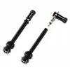 Paire de valves tubeless granite design juicy nipple 60 mm avec bouchons demonte obus noir