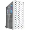 darkFlash DK351 Computer Case + 4 Fans (White)