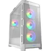 Cougar DuoFace Pro RGB Tour Moyenne Verre Trempé USB-C Blanc