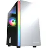 Cougar Boitier PC Mini Tour Micro ATX Cougar Purity RGB avec panneau vitré - Blanc