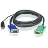 ATEN 2L-5201U - cable clavier / video / souris (KVM) - 1.2 m