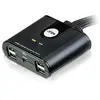 Hub Aten Us424 4 Ports Usb 2.0 Commutables Vers 4 Pc/mac