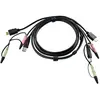 ATEN 2L-7D02UH Cable combiné pour KVM HDMI USB Audio - 1,8m