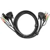 Câble vidéo/USB/audio - ATEN - 7D03UI - DVI (Single Link) - 3m - Noir