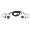 2L-7D02U - Cordon kvm dvi-d usb Single Link 1.8 m - Aten