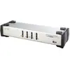 Aten CS1744 commutateur écran, Clavier et Souris Blanc