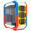 In Win Airforce Midi Tower Bleu, Rouge, Blanc, Jaune IW-CS-AIRFORCE-WHI