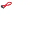 Silverstone - PP07-PCIR - Câble d'alimentation pour carte graphique (rouge)