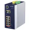 Planet IGS-10020HPT sw.indust L2 8 Giga PoE+ &2 sfp 100FX/1G