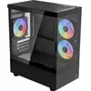 Boîtier PC AeroCool Viewport Mini ARGB Mini Tower Micro ATX