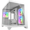 Boîtier Cougar CGR-2QA6W-RGB Mini Tower Blanc Gaming RGB Verre Trempé