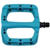 Paire de pedales plates ht components pa03a turquoise